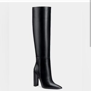REVOLVE Black Heeled Boots